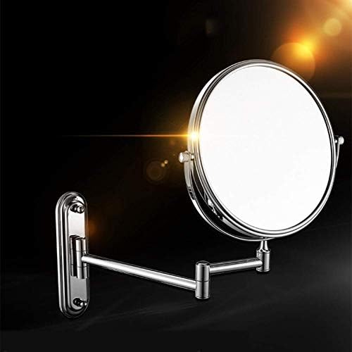Wall-Mounted Double-Sided Vanity Mirror 6-8 Inch Size