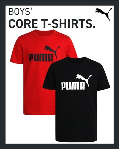 PUMA Boys T-Shirt 2-Pack