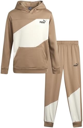 PUMA Boys Graphic Track Set Cozy Perfect and Charming 8-16