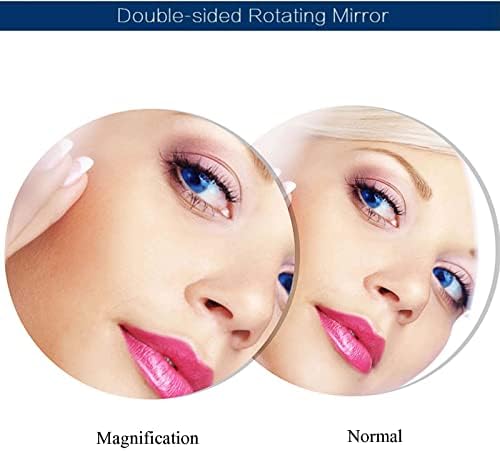 8-Inch LED Wall-Mounted Makeup Mirror