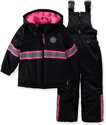 Bass Creek Outfitters - High Visibility 2-Piece Snow Suit and Bib for Kids