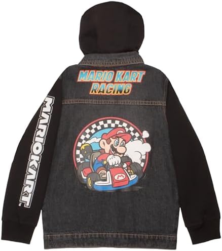 Nintendo Super Mario Bros Boys Casual Fashion Hoodie