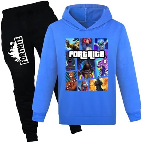 Stylish Kids Tracksuit Set Cotton Pullover Dessert for Boys Girls Ages 4-13