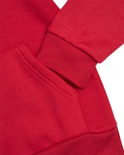 Quad Seven Boys 2-Piece Basic Fleece Pullover Fashion Hoodie with Kangaroo Pockets 8-18