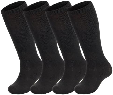 Zando Knee-High Socks for Boys - Soccer and More in Sizes 4-12