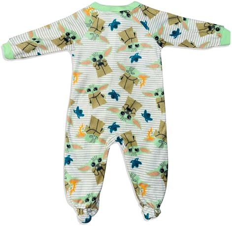 Royal Boys Cozy Fleece non-Slip Zip Front Blanket Sleepers for Toddlers 4T