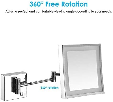 LCARY 3x Magnifying Vanity Mirror