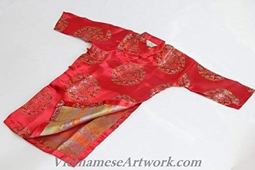 Royal Red Boys Ao Dai Set Traditional Roots2you Boys Set