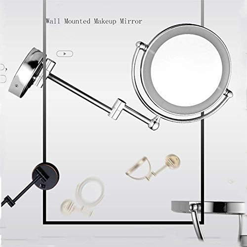 Wall-Mounted Makeup Mirror with Touch Screen