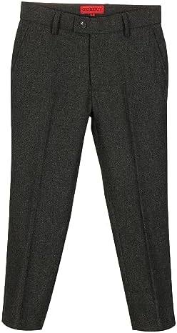 Gioberti Boys Tweed Plaid Set