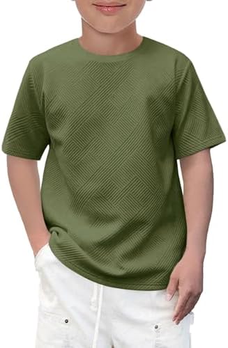 Haloumoning Boys Geometric Tshirts