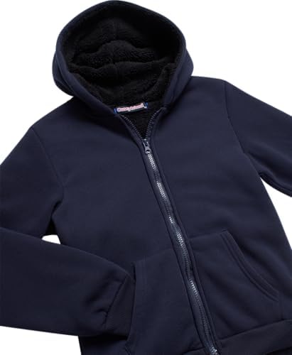 Coney Island Boys Cozy Sherpa Fleece Hoodie - Perfect for Any Season