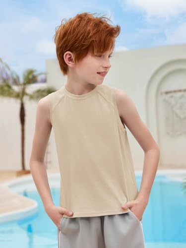 Haloumoning Boys Tank Tops 5-14