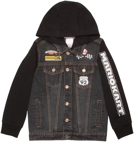Nintendo Super Mario Bros Boys Casual Fashion Hoodie