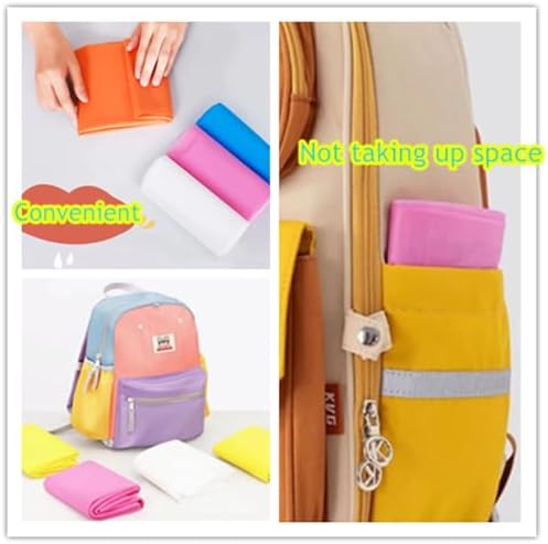 2-Piece Waterproof EVA Raincoats for Kids Reusable Ponchos Best for Outdoors Secure Fit Soft Durable