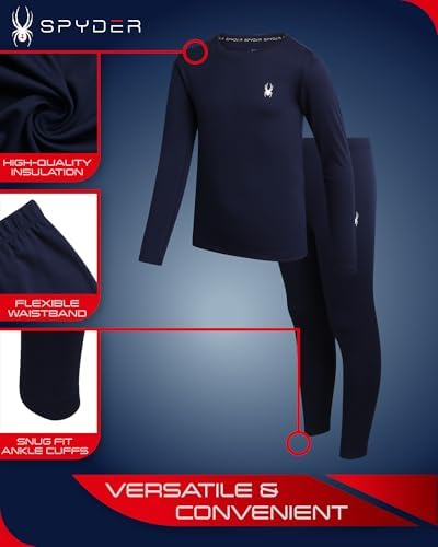 Spyder Kids Thermal Underwear Set 4 Piece