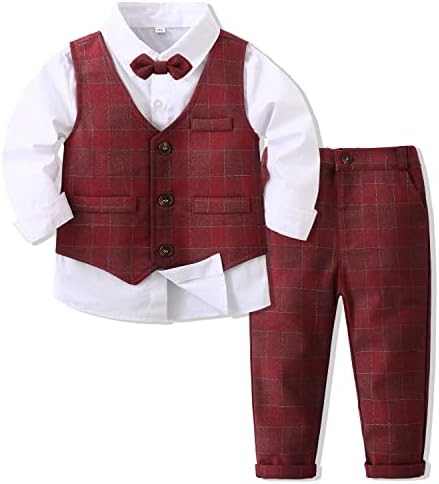 BOYS 3PC Malikat Oxblood Set