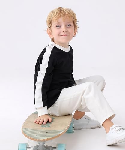 GFQLONG 3 Pack Toddler Boy Sweatshirt