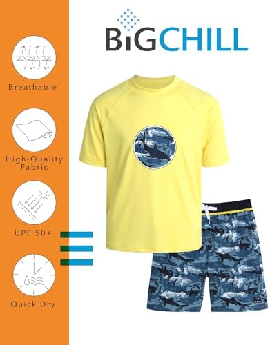 Big Chill Boys Rash Guard Set