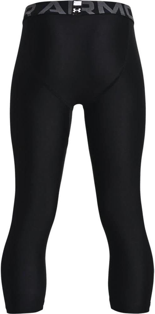 Experience the innovation of Under Armour with the HeatGear Armour 34 Leggings for boys