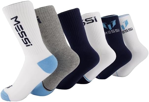 Messi Boys Lifestyle Crew Socks 6-Pack