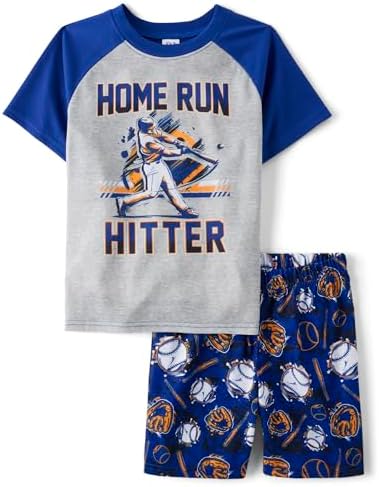 The Childrens Place Boys Sleepwear Set Weekend Warrior Bedtime regrets
