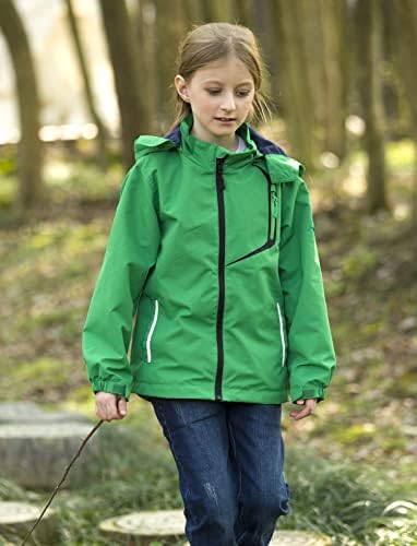 LAK Weatherproof Rain Jacket for Kids