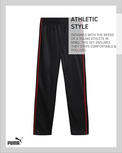 PUMA Boys 3-Piece Active Tracksuit Set Tricot disclosed with style