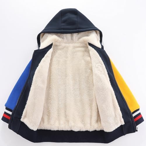 Bumeex Kids Sherpa Fleece Lined Jacket