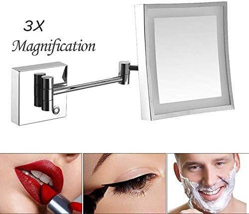 LCARY 3x Magnifying Vanity Mirror
