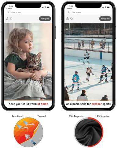 Thermal Set for Skiing Kids