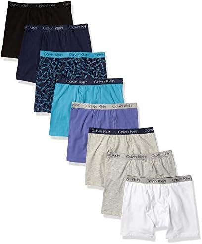 Calvin Klein Boys Boxer Briefs 8 Pack Value Set
