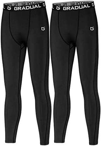 Quick-Dry Thermal Base Layer Pants for Boys