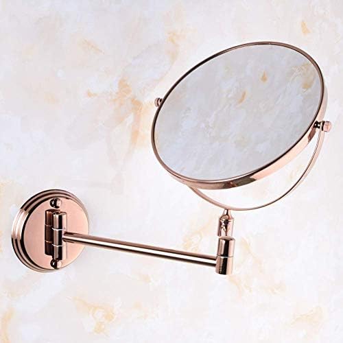 8-inch Wall-Mounted Makeup Mirror Double-Sided for Beauty Comfort