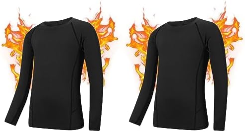 Zando Kids Thermal Underwear Set for Boys Long Childhood Bundle for Sports More