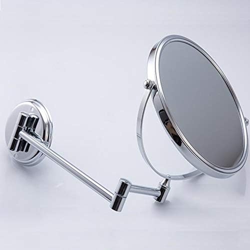 Transform Your Vanity Setup 3-X 360 Swivel Makeup Mirror Silver Finish