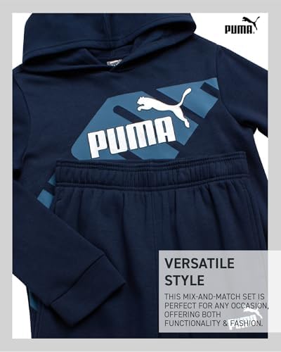 PUMA BoysATHLETIC Jogger Set Fleece Pullover Sweatpants 8-16