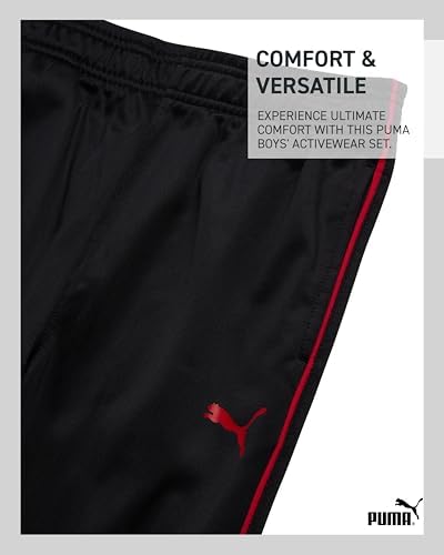 PUMA Boys 3-Piece Active Tracksuit Set Tricot disclosed with style