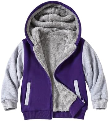 Stay Cozy in the Winter with Kids Jam 4-12 Sherpa Lined Jacket