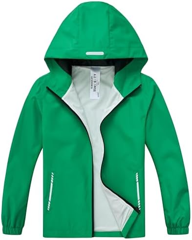 Rainy Day Winner Waterproof Kids Jacket Soft Liner Comfort for Boys Girls