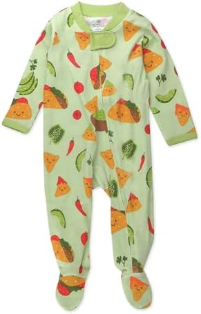 HonestBaby Sleep Play Footed One-Piece Pajama Sleeper