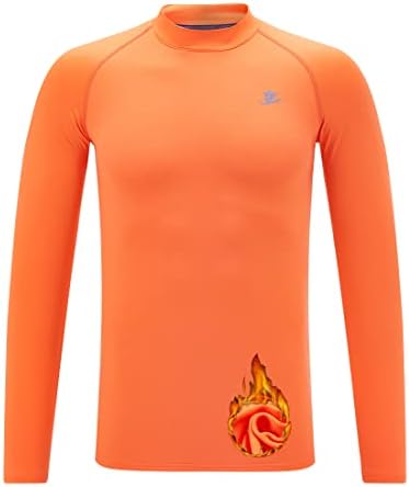 DEVOROPA Youth Boys Compression Thermal Shirt Long Sleeve