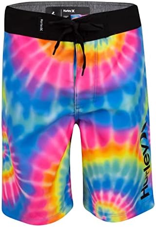 Hurley Boys Board Shorts Durable Stylish Waterwear for Swimming Surfing