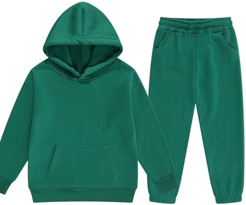 DHSPKN Boys and Girls 2-Piece Tracksuit Set