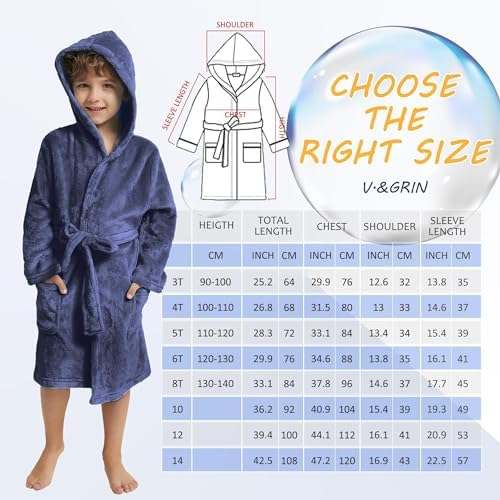 VGRIN Boys Fleece Robe Premium Purchase
