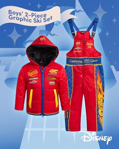 Disney Toddler Ski Set by Mickey Buzz - 2-in-1_weatherPROTECT snow jacket bib 2T-7
