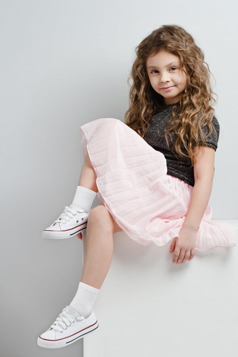 Kids Socks 18 Pair Pack - Breathable Comfort for All Ages