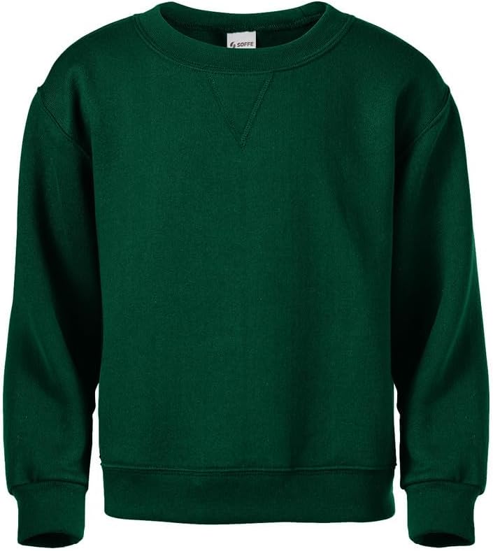 Warm Cozy Big Boys Crew Sweatshirt