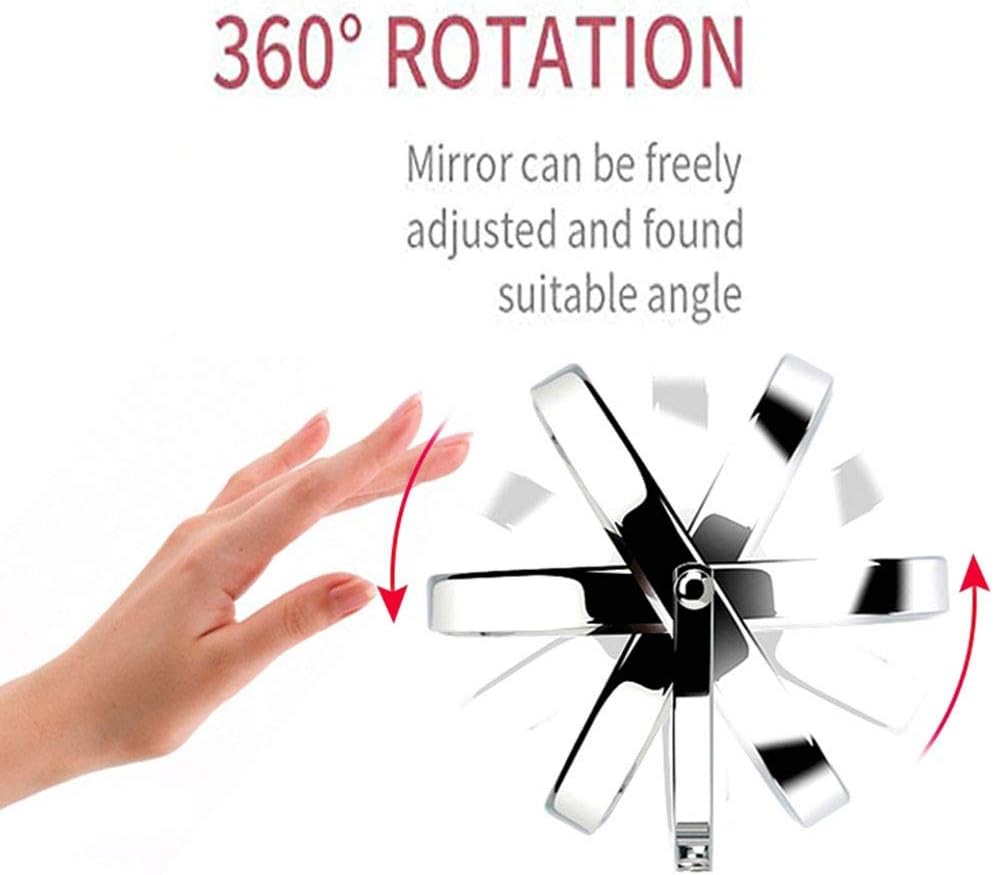 8-Inch Wall-Mounted Vanity Mirror