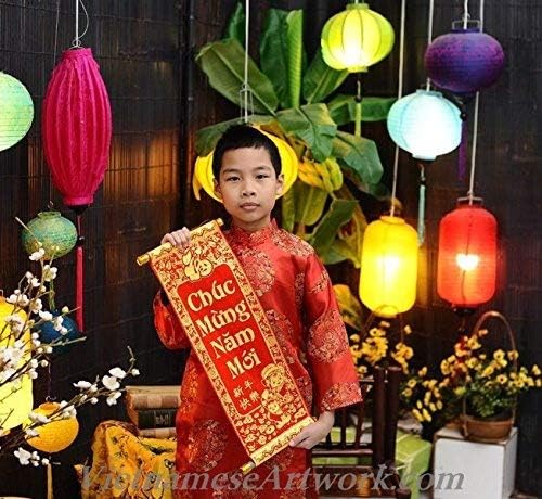 Royal Red Boys Ao Dai Set Traditional Roots2you Boys Set